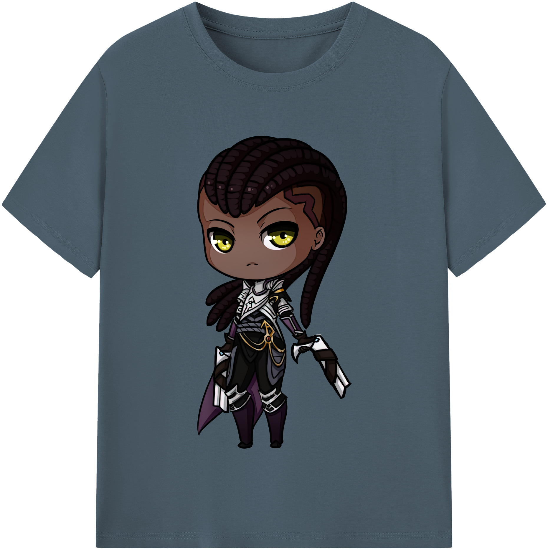 リーグ・オブ・レジェンド League of Legends LOL 綿100％半袖Tシャツ（フロントプリント）